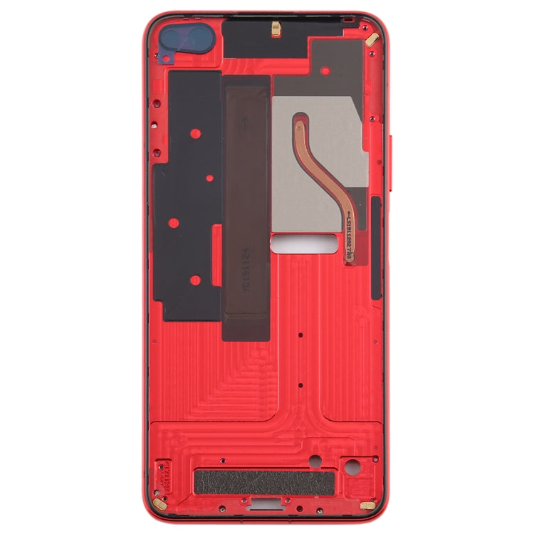 Original Middle Frame Bezel Plate for Huawei Honor V30(Red)