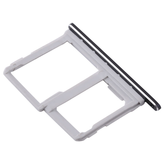 SIM Card Tray + Micro SD Card Tray for LG Q6 / M700 / M700N / G6 Mini(Black)
