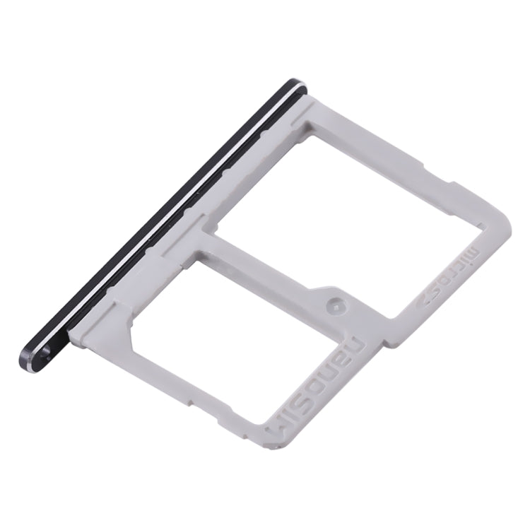 SIM Card Tray + Micro SD Card Tray for LG Q6 / M700 / M700N / G6 Mini(Black)