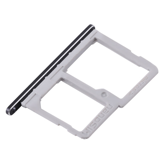 SIM Card Tray + Micro SD Card Tray for LG Q6 / M700 / M700N / G6 Mini(Black)