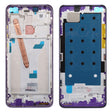 Front Housing LCD Frame Bezel Plate for Xiaomi Redmi K30 5G (Purple) - Frame Bezel Plate by PMC TechLife | Online Shopping South Africa | PMC TechLife