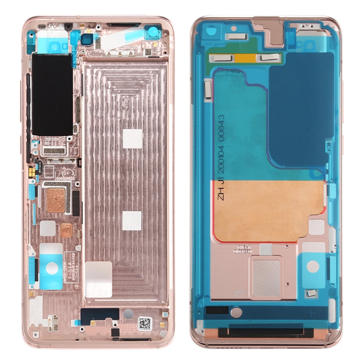 Front Housing LCD Frame Bezel Plate for Xiaomi Mi 10 5G / Mi 10 Pro 5G(Gold)