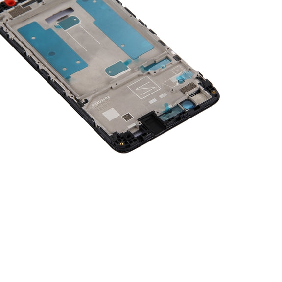 For Huawei Honor 5A / Y6 II Front Housing LCD Frame Bezel Plate(Black)
