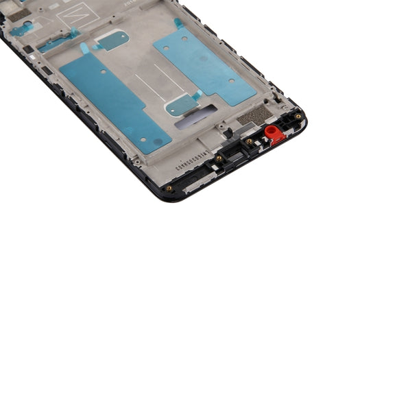 For Huawei Honor 5A / Y6 II Front Housing LCD Frame Bezel Plate(Black)