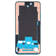 Front Housing LCD Frame Bezel Plate With Side Keys for Xiaomi Redmi K30 Pro (Blue)