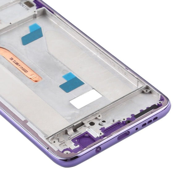 Front Housing LCD Frame Bezel Plate for Xiaomi Redmi K30, 4G Version (Purple)