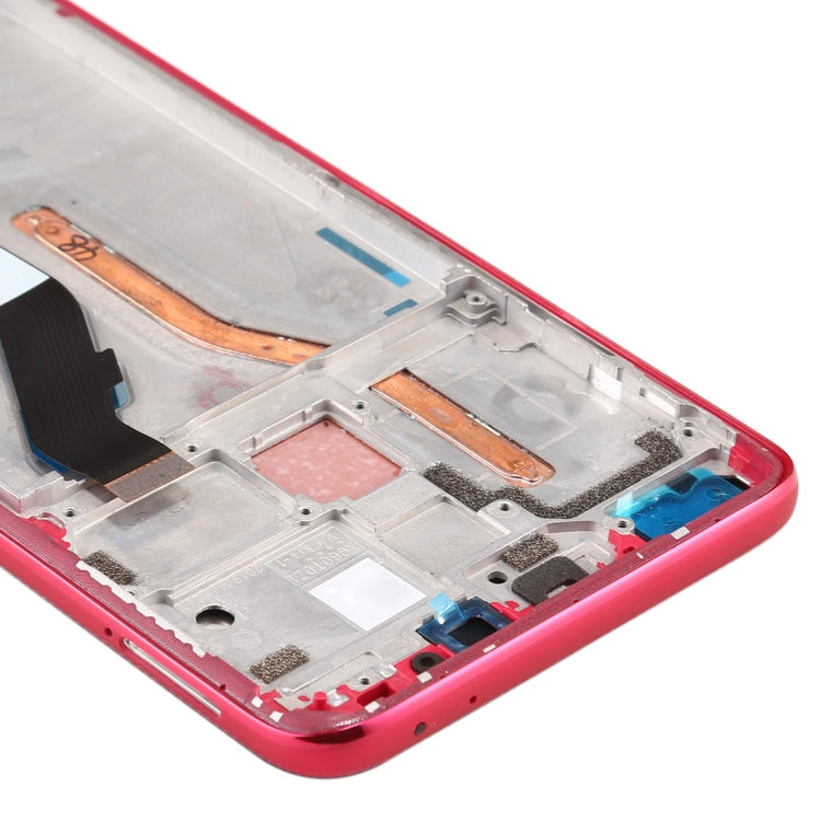 TFT LCD Screen for Xiaomi Redmi K30 4G Digitizer Full Assembly with Frame(Red)