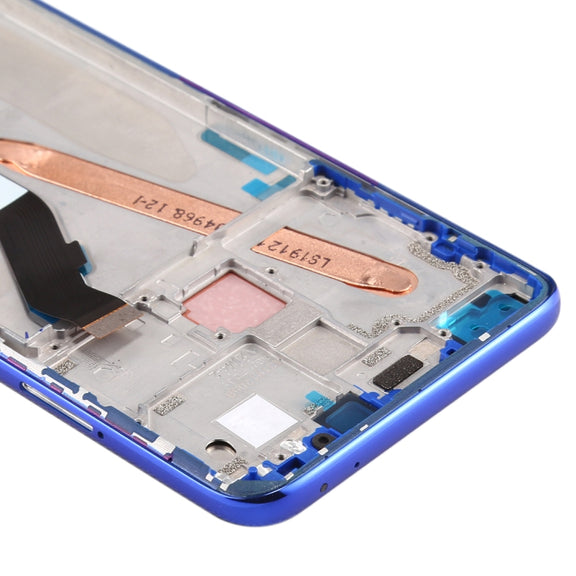Original LCD Screen for Xiaomi Redmi K30 5G Digitizer Full Assembly with Frame(Black)