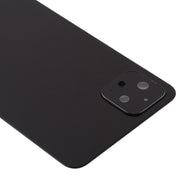 Battery Back Cover with Camera Lens Cover for Google Pixel 4(Black)