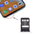 SIM Card Tray + NM Card Tray for Huawei P40 (White) - Card Socket by PMC TechLife | Online Shopping South Africa | PMC TechLife | Buy Now Pay Later Mobicred