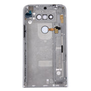 Metal Back Cover with Back Camera Lens & Fingerprint Button for LG G5(Silver)