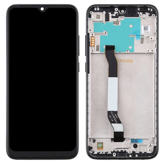 TFT LCD Screen for Xiaomi Redmi Note 8 Digitizer Full Assembly with Frame(Black)