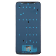 Front Housing LCD Frame Bezel Plate for LG K50 / K12 MAX / LMX520BMW / LMX520EMW(Double SIM Version) (Black)