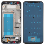 Front Housing LCD Frame Bezel Plate for LG K50 / K12 MAX / LMX520BMW / LMX520EMW(Double SIM Version)(Silver)
