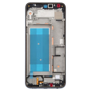 Front Housing LCD Frame Bezel Plate for LG K50 / K12 MAX / LMX520BMW / LMX520EMW(Double SIM Version)(Silver)