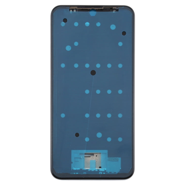 Front Housing LCD Frame Bezel Plate for LG K50 / K12 MAX / LMX520BMW / LMX520EMW(Double SIM Version)(Silver)