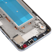 Front Housing LCD Frame Bezel Plate for LG K50 / K12 MAX / LMX520BMW / LMX520EMW(Double SIM Version)(Silver)