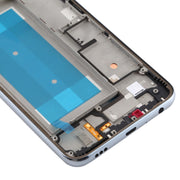 Front Housing LCD Frame Bezel Plate for LG K50 / K12 MAX / LMX520BMW / LMX520EMW(Double SIM Version)(Silver)