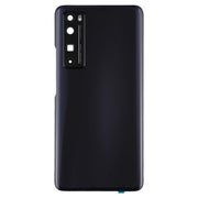 Original Battery Back Cover with Camera Lens Cover for Huawei Nova 7 Pro 5G(Black)
