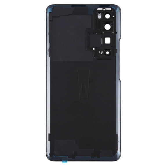 Original Battery Back Cover with Camera Lens Cover for Huawei Nova 7 Pro 5G(Black)
