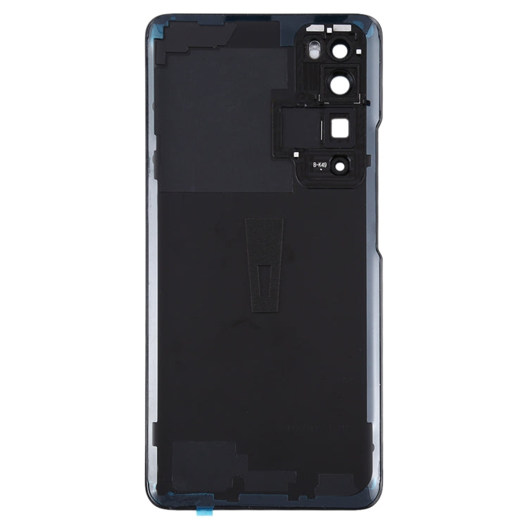 Original Battery Back Cover with Camera Lens Cover for Huawei Nova 7 Pro 5G(Black)