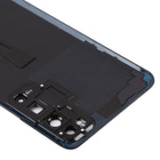 Original Battery Back Cover with Camera Lens Cover for Huawei Nova 7 Pro 5G(Black)