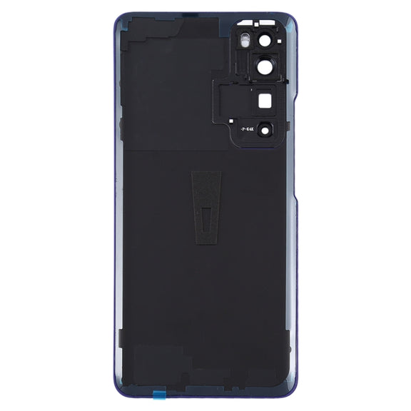 Original Battery Back Cover with Camera Lens Cover for Huawei Nova 7 Pro 5G(Purple)