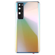 Original Battery Back Cover with Camera Lens Cover for Huawei Nova 7 Pro 5G(Silver)
