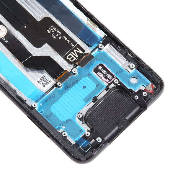 OEM LCD Screen for Asus Zenfone 6 ZS630KL I01WD Digitizer Full Assembly with Frame���Black)