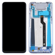 OEM LCD Screen for Asus Zenfone 6 ZS630KL I01WD Digitizer Full Assembly with Frame���Silver)