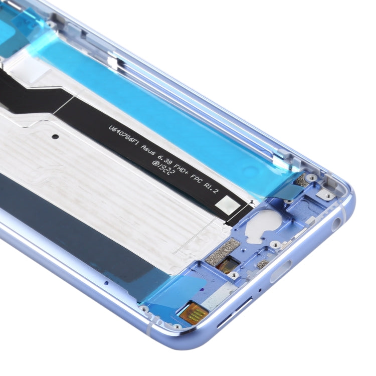OEM LCD Screen for Asus Zenfone 6 ZS630KL I01WD Digitizer Full Assembly with Frame���Silver)