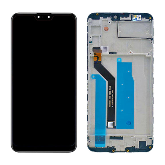 OEM LCD Screen for Asus Zenfone Max Pro M2 ZB631KL X01BDA Digitizer Full Assembly with Frame���Black)
