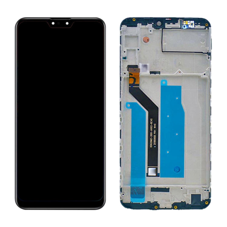 OEM LCD Screen for Asus Zenfone Max Pro M2 ZB631KL X01BDA Digitizer Full Assembly with Frame���Black)