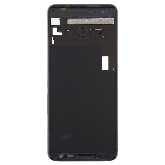 Middle Frame Bezel Plate with Side Keys for Asus ROG Phone II ZS660KL(Black)