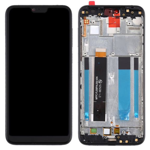 TFT LCD Screen for Nokia X6 / 6.1 Plus TA-1099 TA-1116 TA-1103 TA-1083 Digitizer Full Assembly with Frame