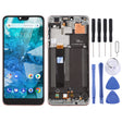 TFT LCD Screen for Nokia 7.1 TA-1100 TA-1096 TA-1095 TA-1085 TA-1097 Digitizer Full Assembly with Frame (Silver) - free shipping - PMC TechLife - Order now!