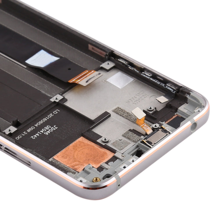 TFT LCD Screen for Nokia 7.1 TA-1100 TA-1096 TA-1095 TA-1085 TA-1097 Digitizer Full Assembly with Frame (Silver)