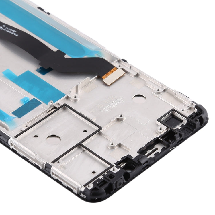 TFT LCD Screen for Nokia 3.1 Plus TA-1118 Digitizer Full Assembly with Frame (Black)