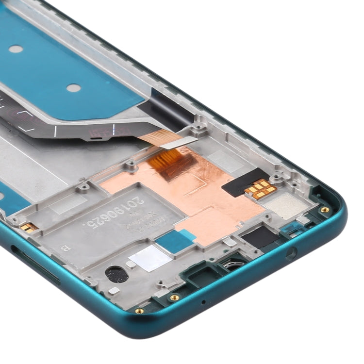 TFT LCD Screen for Nokia 6.2 TA-1198 TA-1200 TA-1187 TA-1201 Digitizer Full Assembly with Frame (Green)