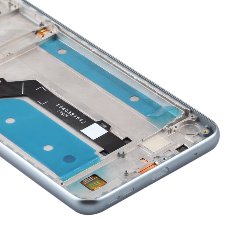 TFT LCD Screen for Nokia 6.2 TA-1198 TA-1200 TA-1187 TA-1201 Digitizer Full Assembly with Frame (Silver)