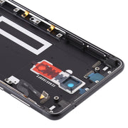 Battery Back Cover with Power & Volume Button Flex Cable & Camera Lens Cover for Nokia 5 TA-1024 TA-1027 TA-1044 TA-1053(Black)