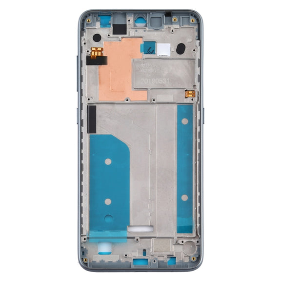 Middle Frame Bezel Plate for Nokia 7.2 / 6.2 / TA-1196 TA-1198 TA-1200 TA-1187 TA-1201 (Silver)