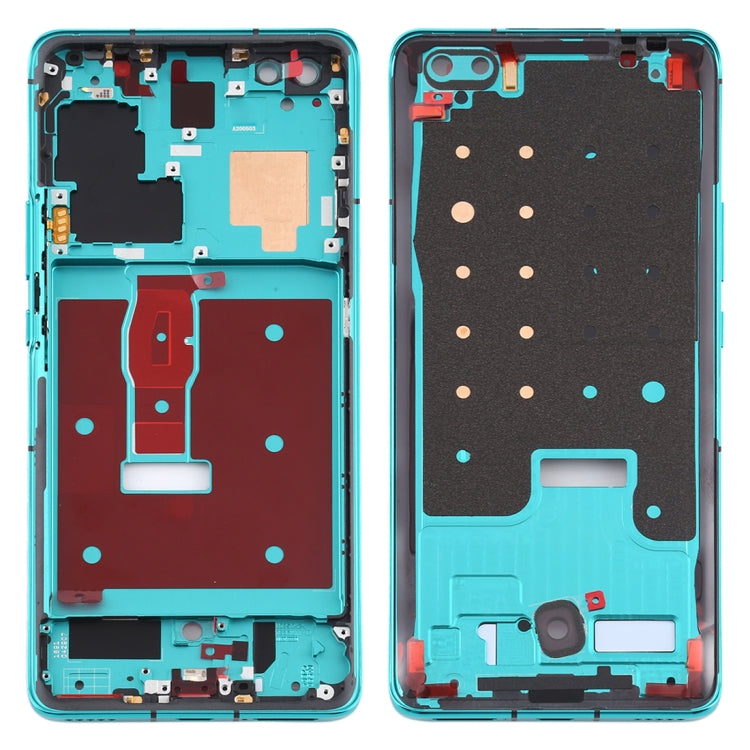 Original Middle Frame Bezel Plate for Huawei Honor 30 Pro(Green)