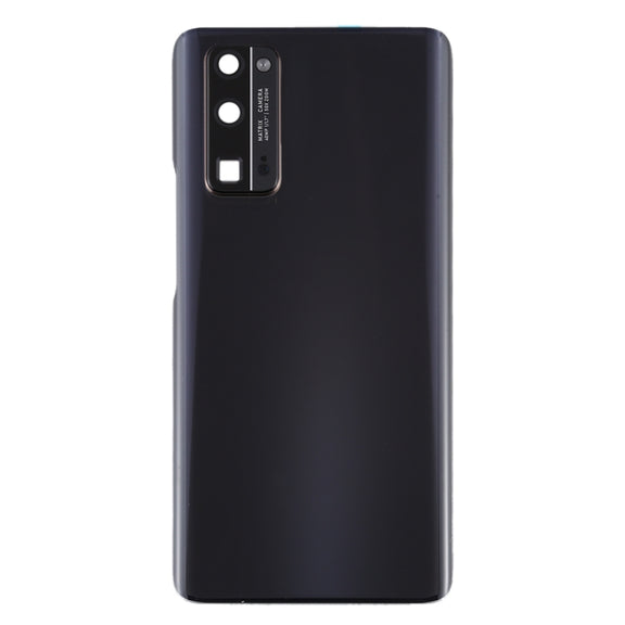 Original Battery Back Cover with Camera Lens Cover for Huawei Honor 30 Pro(Black)