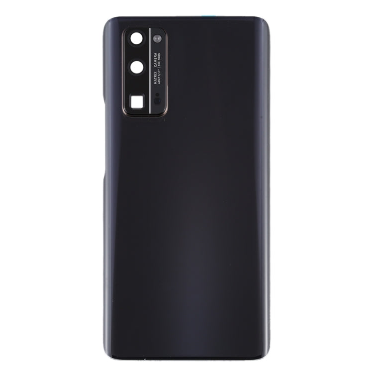 Original Battery Back Cover with Camera Lens Cover for Huawei Honor 30 Pro(Black)