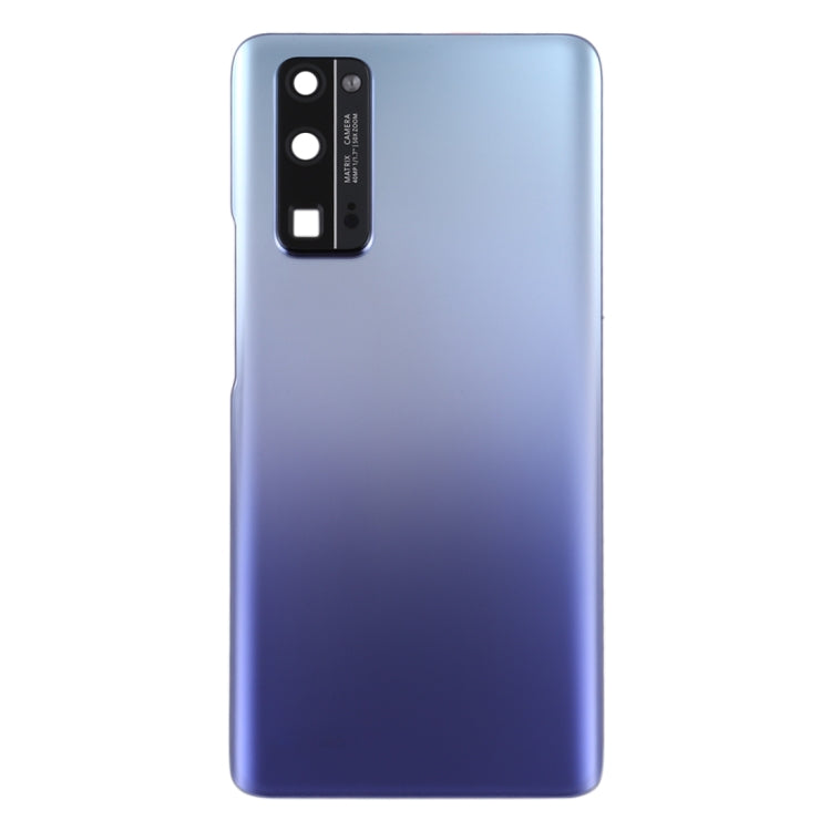 Original Battery Back Cover with Camera Lens Cover for Huawei Honor 30 Pro(Silver)