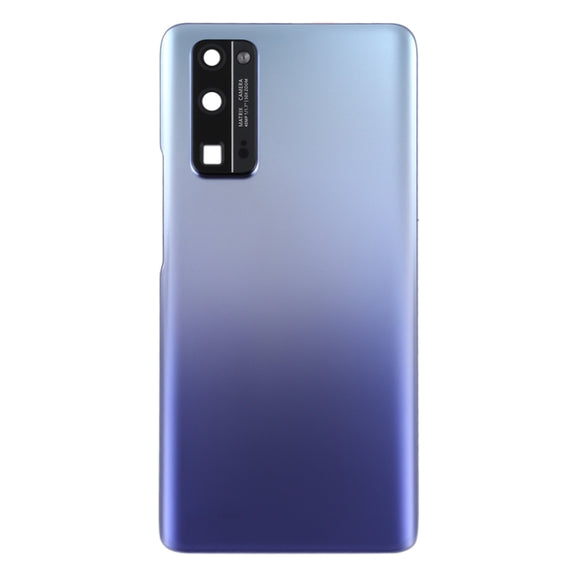 Original Battery Back Cover with Camera Lens Cover for Huawei Honor 30 Pro(Silver)