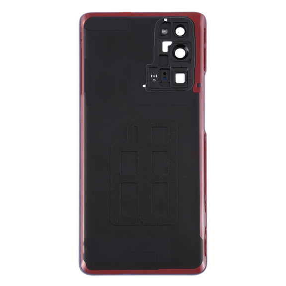 Original Battery Back Cover with Camera Lens Cover for Huawei Honor 30 Pro(Silver)