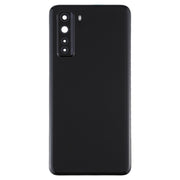 Original Battery Back Cover with Camera Lens Cover for Huawei P40 Lite 5G / Nova 7 SE(Black)