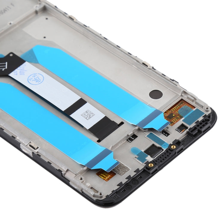 TFT LCD Screen for Xiaomi Redmi 5 Plus Digitizer Full Assembly with Frame(Black)